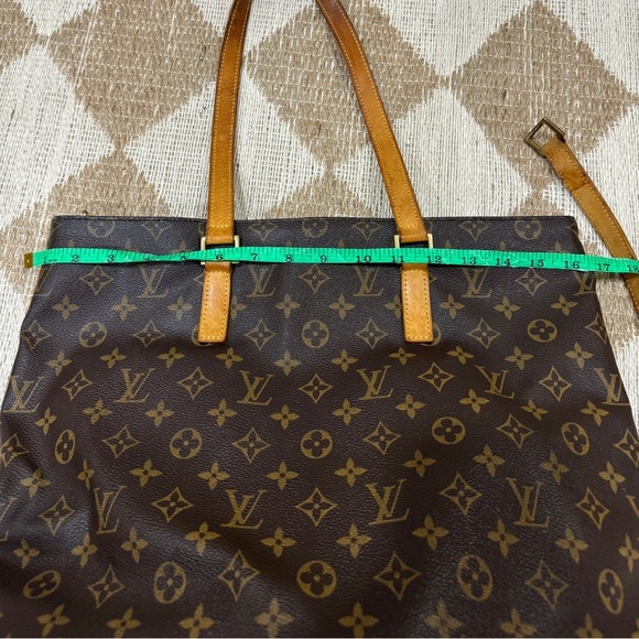 Authentic Vintage LOUIS VUITTON Bag Monogram Cabas mezzo canvas tote shoulder - Picture 7 of 16